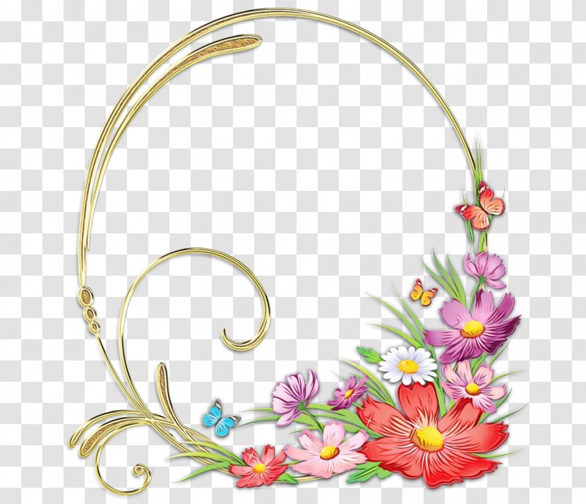Flowers Background - Body Jewellery - Wildflower Plant Transparent PNG