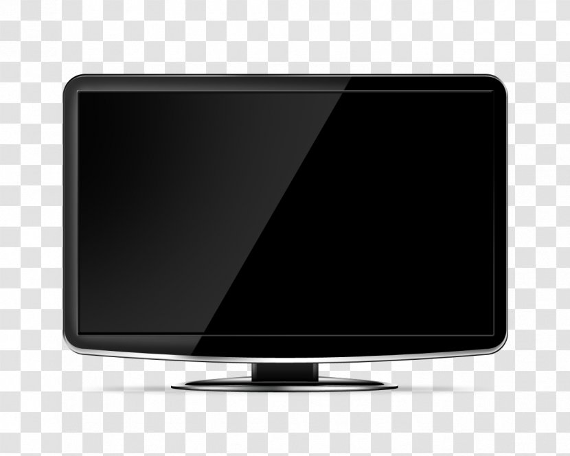 LCD Television Computer Monitors Set LED-backlit Liquid-crystal Display - Tv Transparent PNG