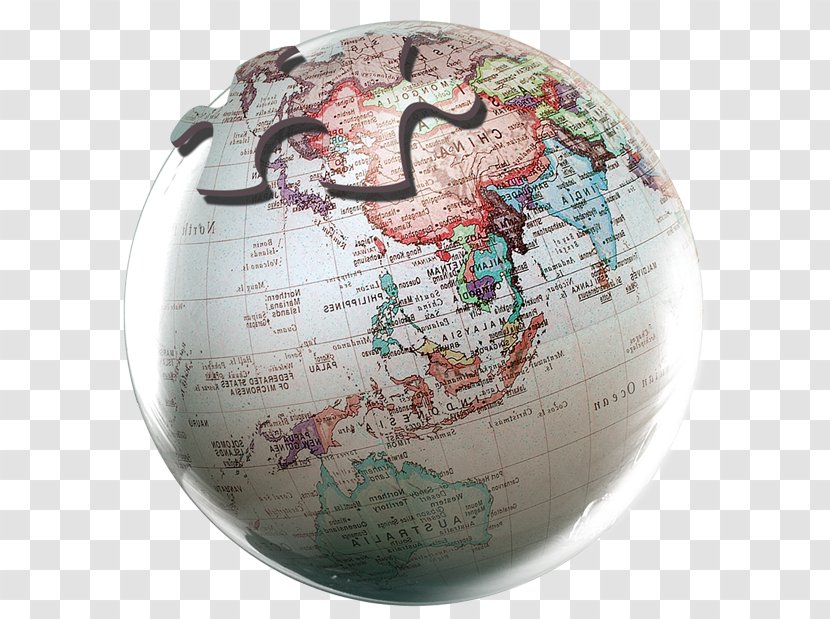 Airplane - World - A Globe Transparent PNG