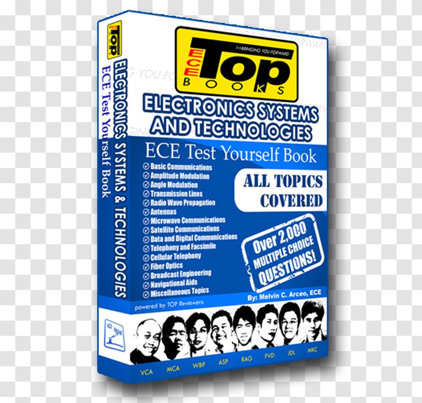 Top ECE Review Center Book Test - National Store Transparent PNG