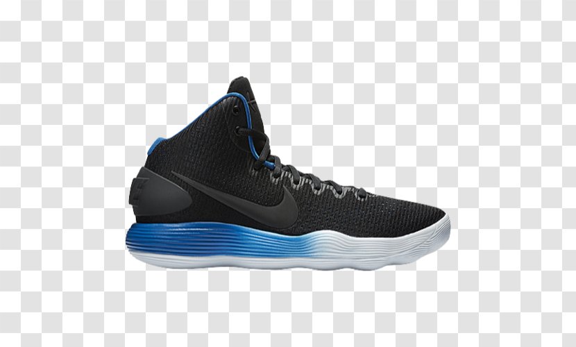 Men's Nike React Hyperdunk 2017 Basketball Shoes Sports - Electric Blue Transparent PNG