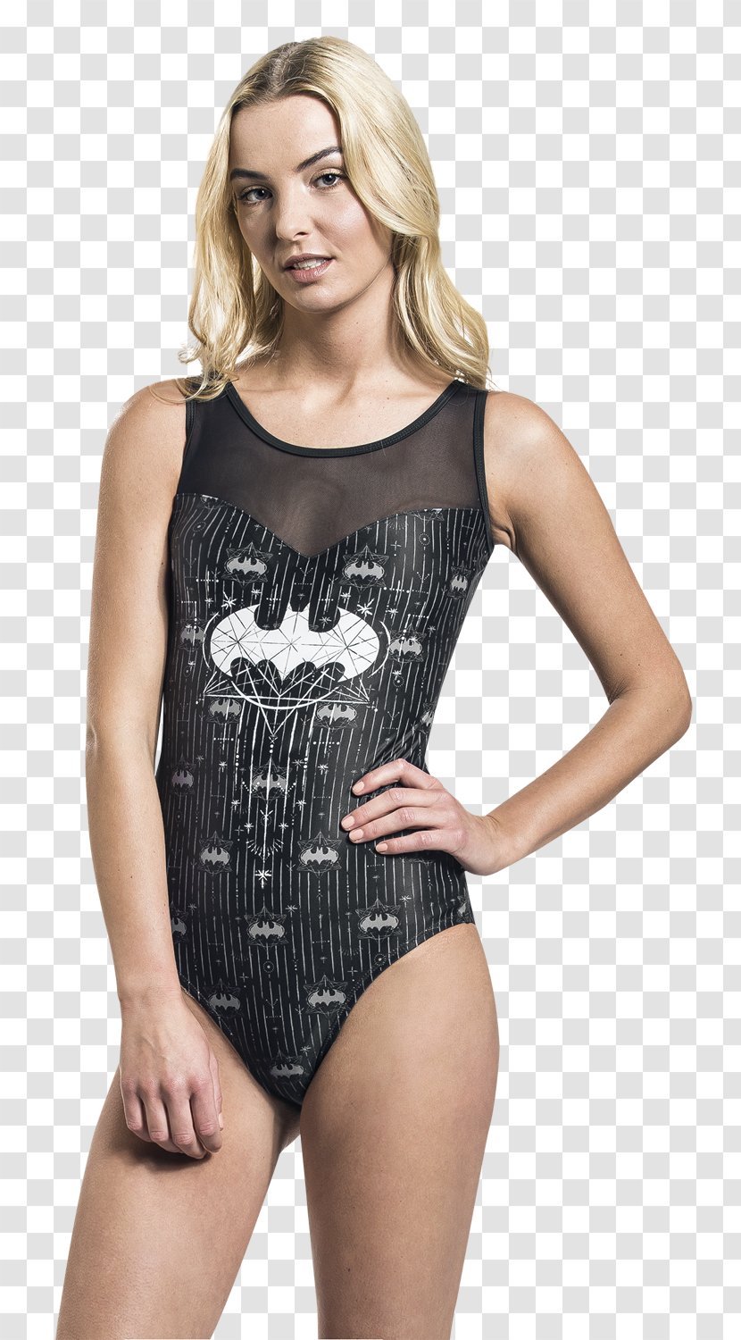 One-piece Swimsuit Halterneck Clothing Woman - Silhouette Transparent PNG
