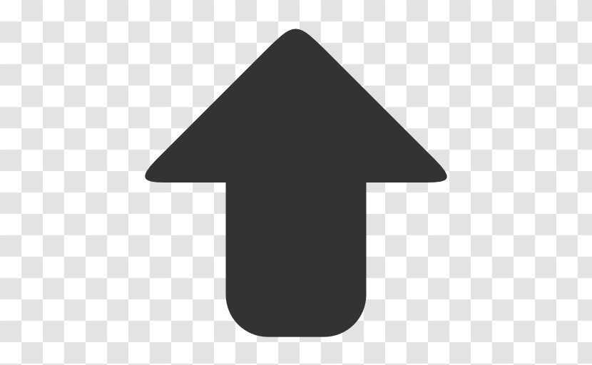 Arrow - User Interface - Grey Up Icon Transparent PNG