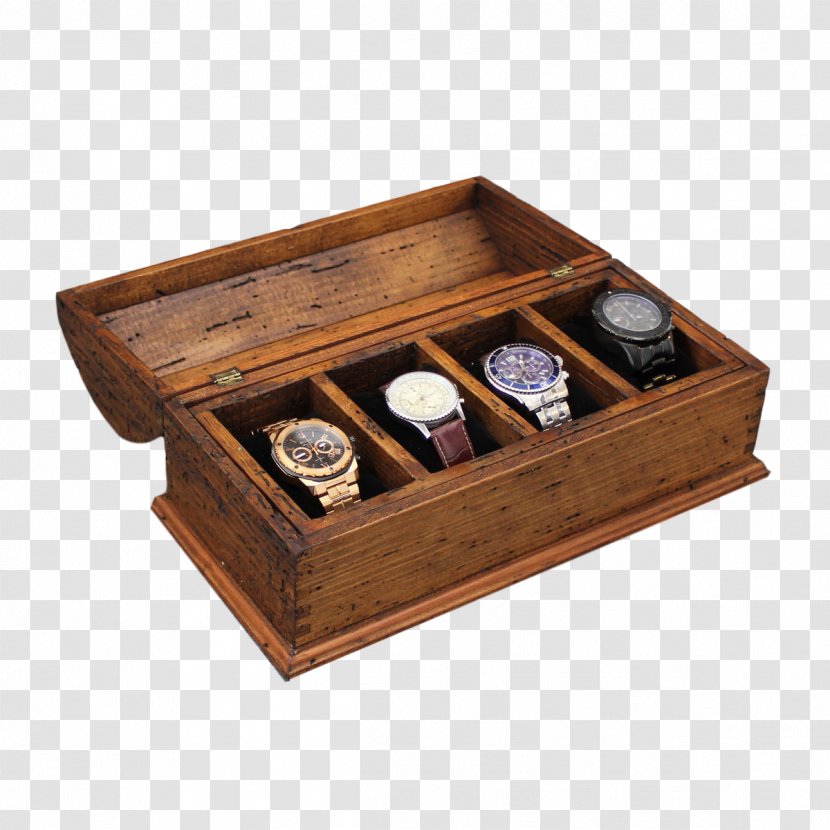 Box Watch Drawer Antique Silver Transparent PNG
