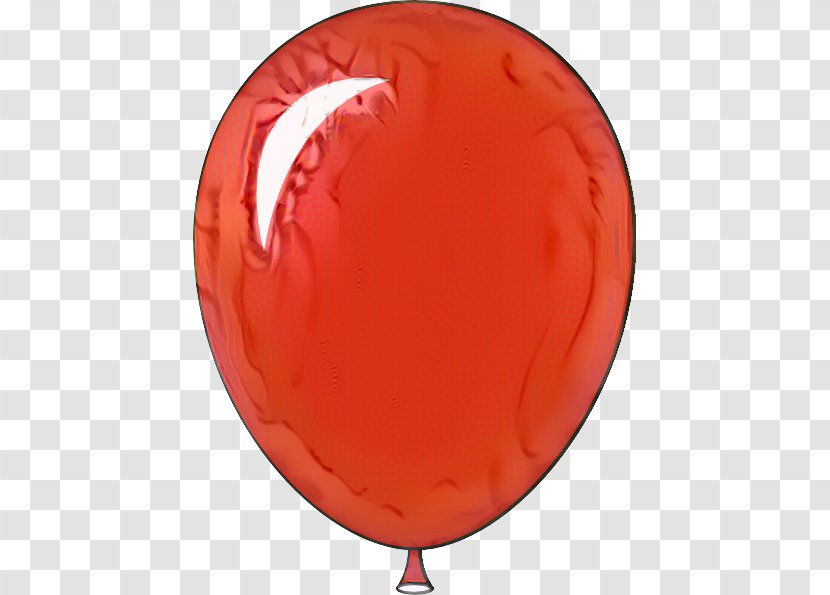 Balloon RED.M - Party Supply - Orange Transparent PNG