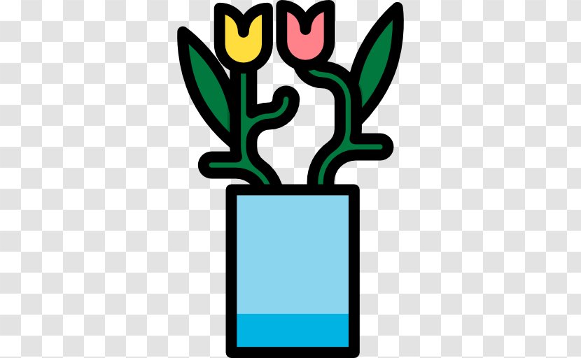 Tall Vase - Symbol - Plant Transparent PNG