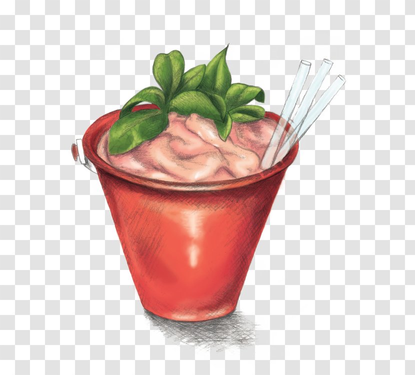 Cocktail Garnish Sea Breeze Bloody Mary Mint Julep Non-alcoholic Drink - Punch Transparent PNG