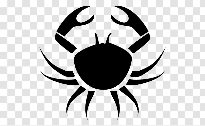 Crab Cancer Astrological Sign Symbol - Leaf Transparent PNG