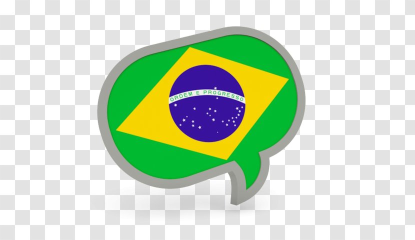 Flag Of Brazil - Language Transparent PNG