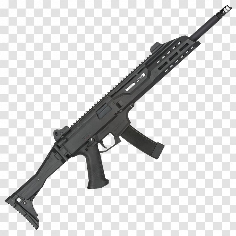 CZ Scorpion Evo 3 Airsoft Guns Škorpion Česká Zbrojovka Uherský Brod - Silhouette - Ak 47 Transparent PNG