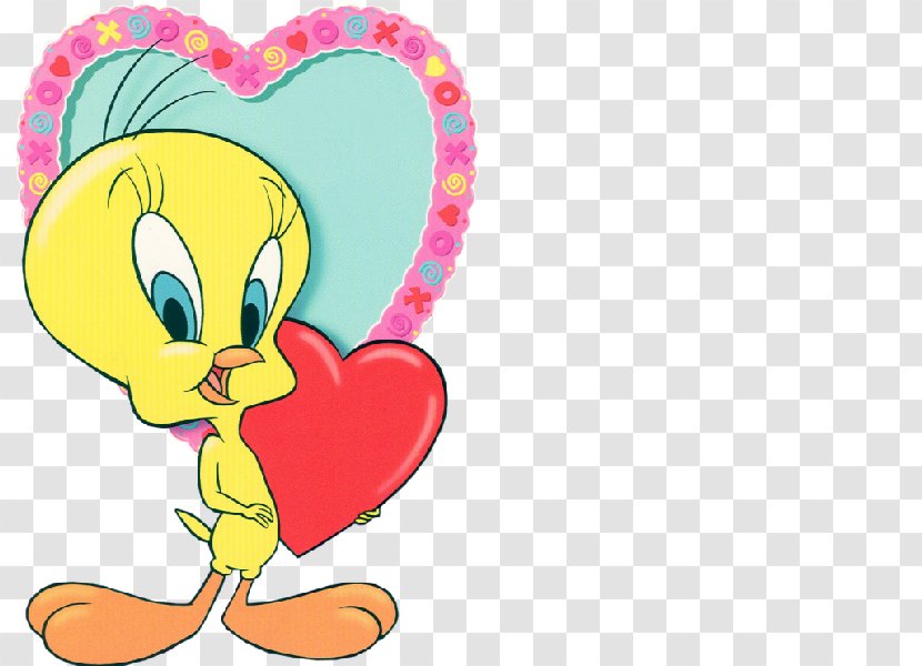 Tweety Bugs Bunny Animation Love Drawing - Heart Transparent PNG