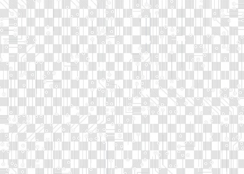 Black And White Grey Pattern - Technology Sense Line Transparent PNG