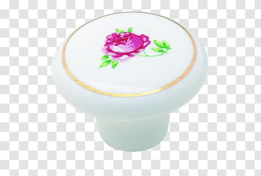 Cabinetry Color Drawer Pull White - Furniture - Ceramic Flower Transparent PNG