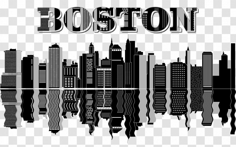 Boston Skyline Clip Art - Skyscraper Transparent PNG