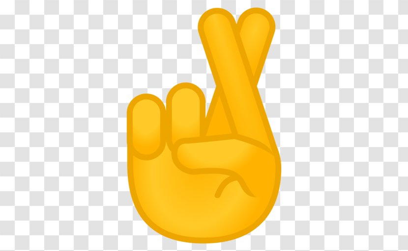 Emojipedia Crossed Fingers Emoticon Luck - Finger - Patse Transparent PNG