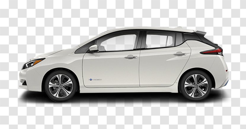 2018 Nissan LEAF SV Car Electric Vehicle Transparent PNG