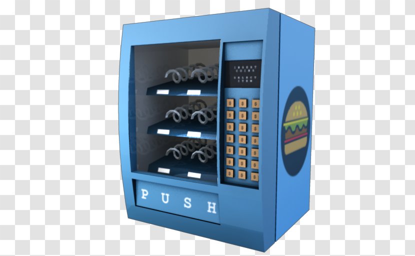 Low Poly 3D Modeling Computer Graphics Polygon Rendering - Vending Machine Transparent PNG