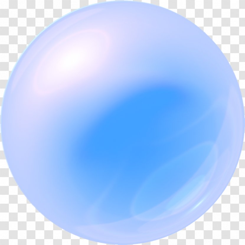 Cobalt Blue Sky Sphere Daytime - Bubble Photo Transparent PNG