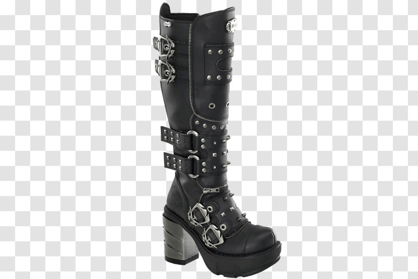 Knee-high Boot High-heeled Shoe Pleaser USA, Inc. - Zipper Transparent PNG