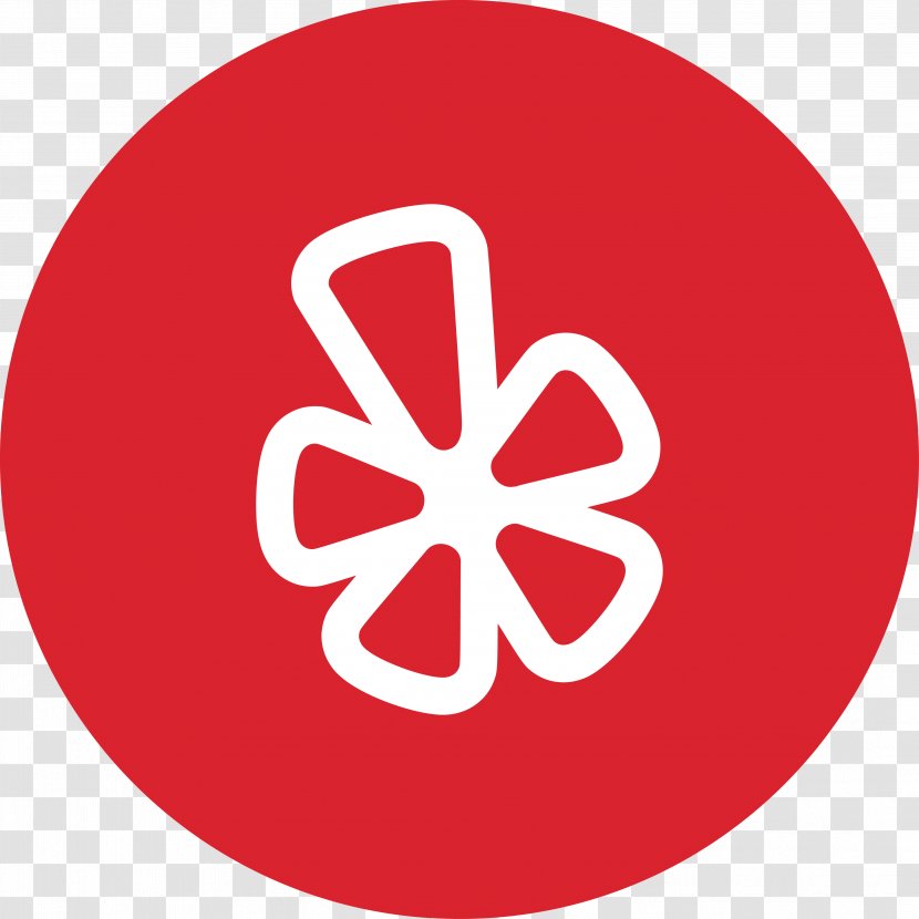 Yelp Dani Benyaminy, DDS Business Review Customer - Red - Web Symbol Transparent PNG