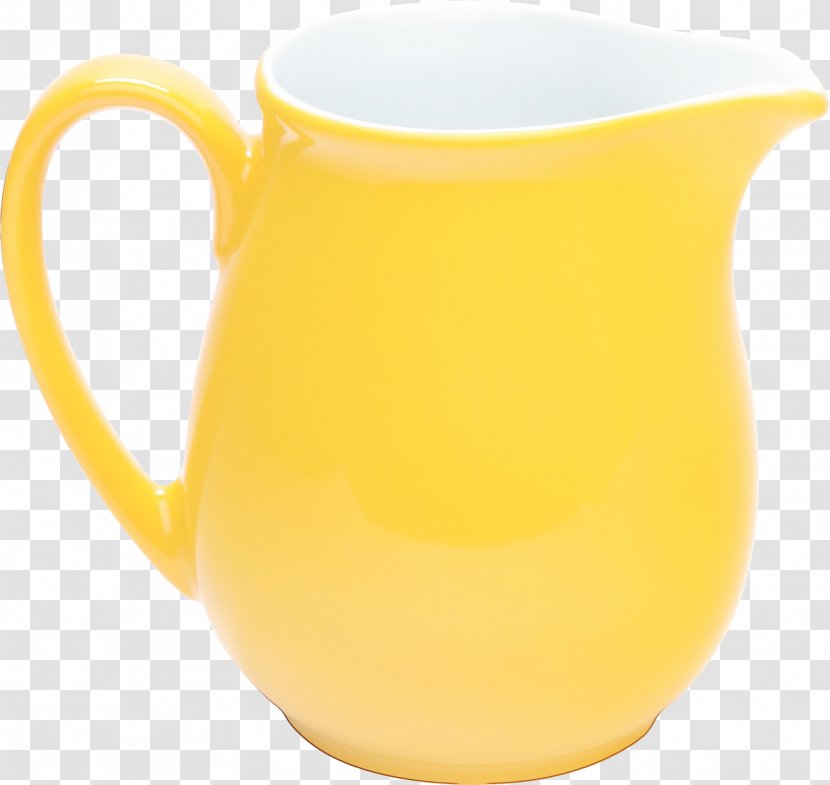 Orange - Yellow - Jug Cup Transparent PNG