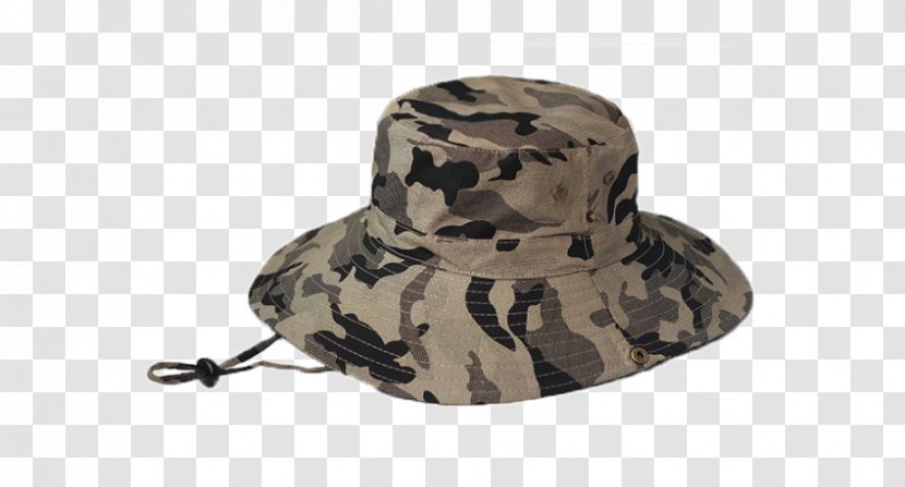 Bucket Hat China Cap Camouflage - Military - Large Brimmed Transparent PNG