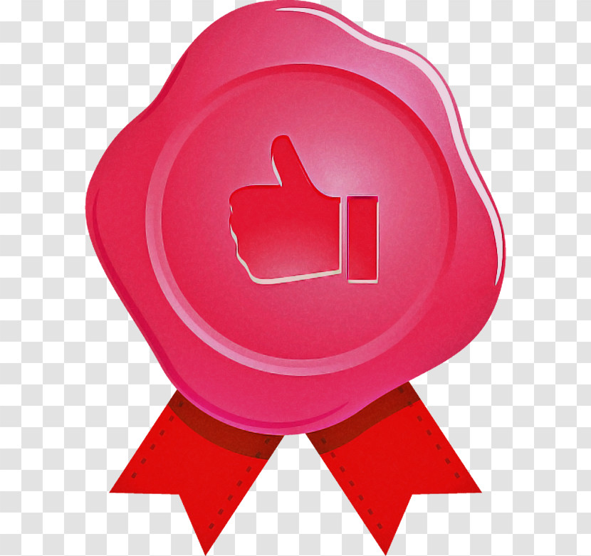 Recommend Stamp Thumb Up Transparent PNG