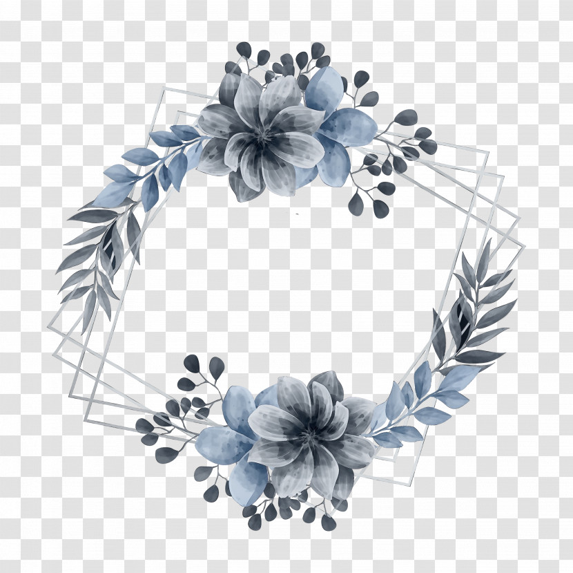 Cobalt Blue Wreath Cobalt Transparent PNG