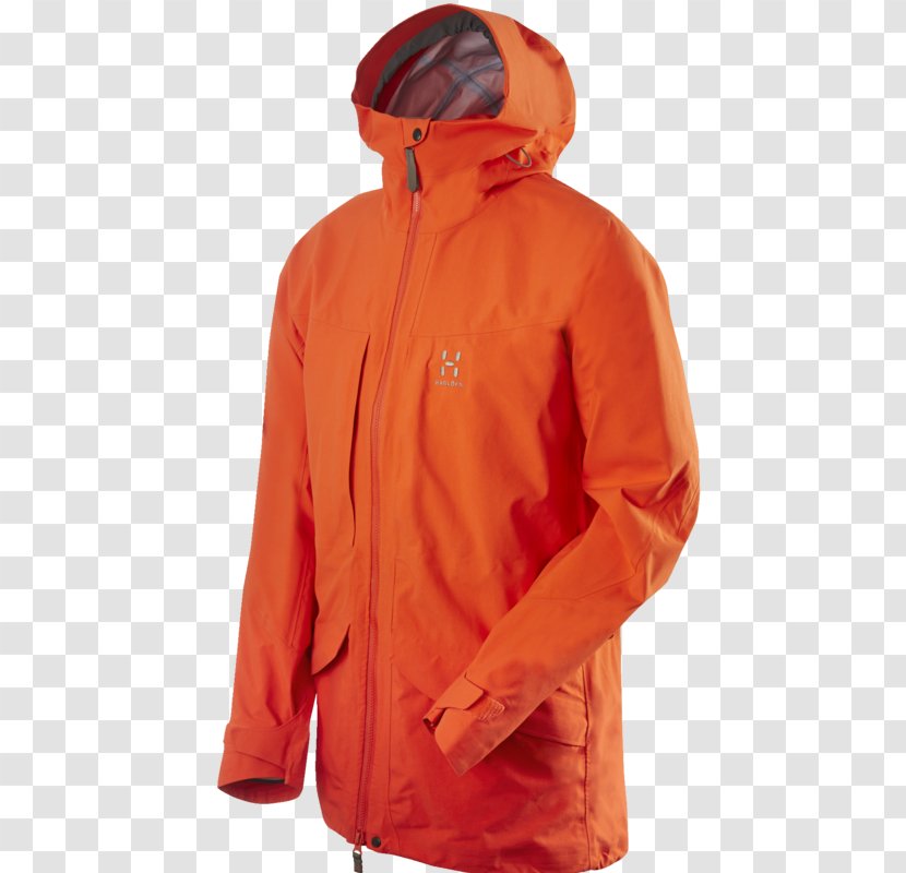 Jacket Haglöfs Raincoat Clothing - Hood Transparent PNG