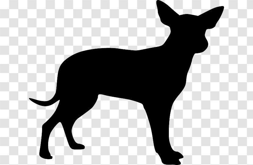 Boxer Bull Terrier Dobermann Chihuahua Puppy - Mammal - Black Dog Transparent PNG