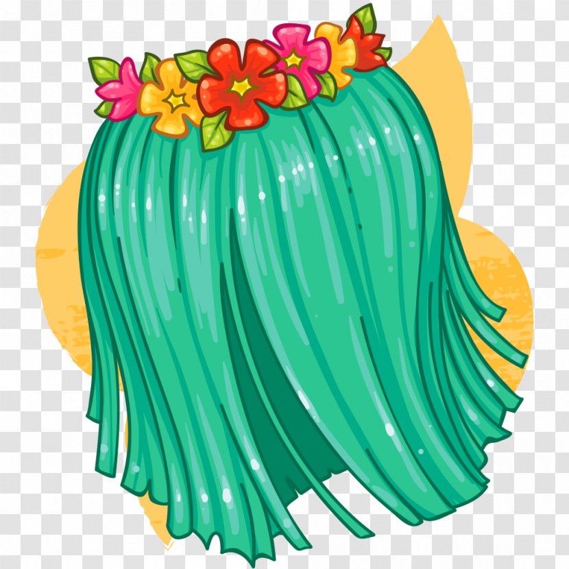 Grass Skirt Hula Clip Art - Lei Transparent PNG