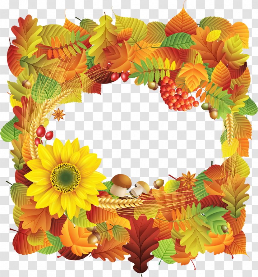 Autumn - Floral Design - Petal Transparent PNG