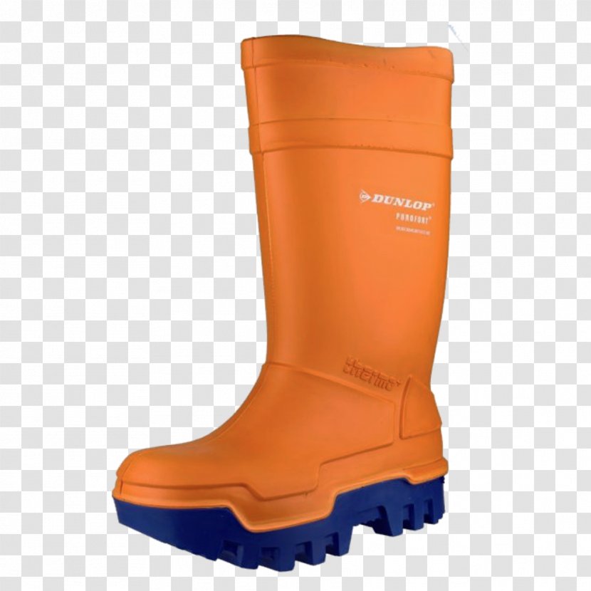 Shoe Orange Wellington Boot Steel-toe Transparent PNG