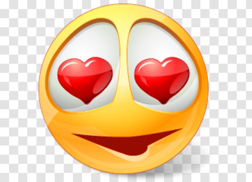 Emoji Emoticon Love Smiley Clip Art - Lovestruck - Eyes Cliparts Transparent PNG