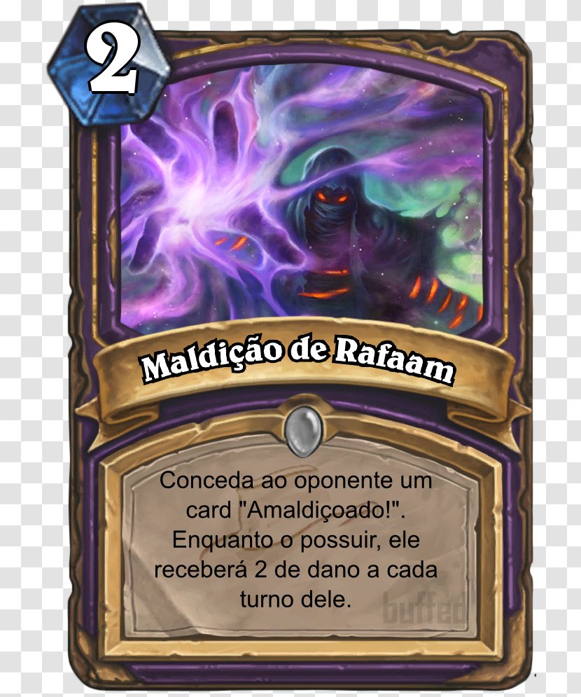 The Boomsday Project Curse Of Naxxramas Blackrock Mountain Arch-Thief Rafaam - Archthief - Hearthstone Transparent PNG