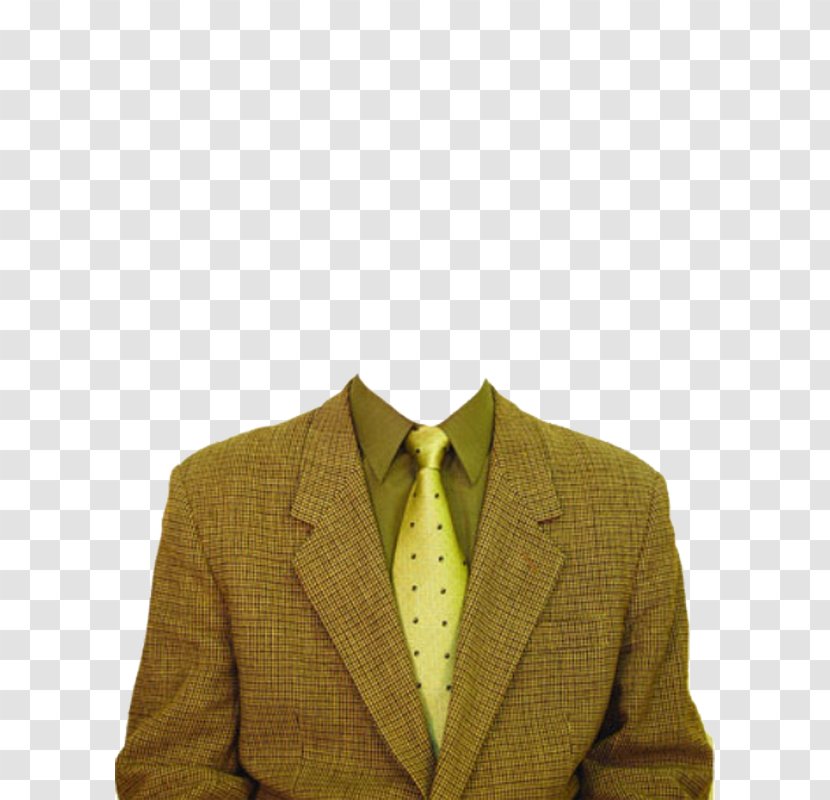 Suit Coat Necktie Dress - Casual - Light Brown Transparent PNG