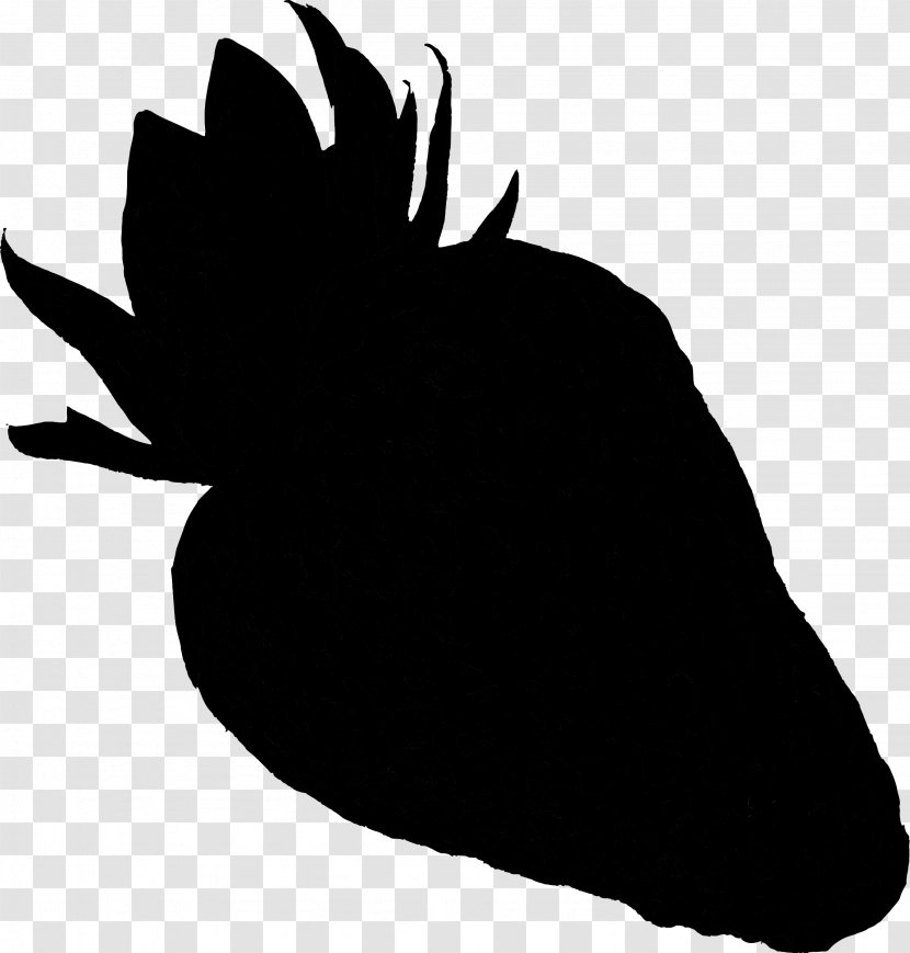 Clip Art Leaf Silhouette Headgear - Crowlike Bird Transparent PNG