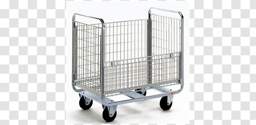 Business Manufacturing Crate Trolley - Export Transparent PNG