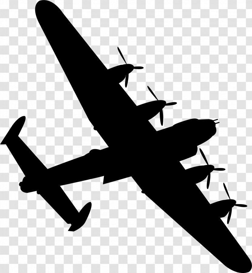 Avro Lancaster Airplane Boeing B-29 Superfortress Bomber - Propeller - Plane Transparent PNG