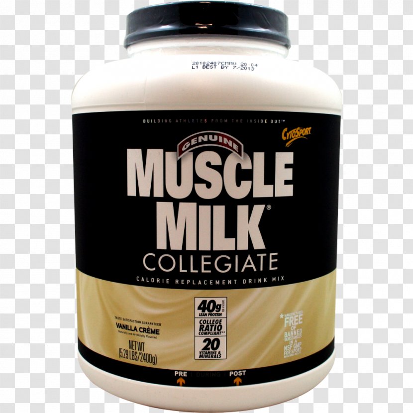 Muscle Milk Light Powder Milkshake Dietary Supplement CytoSport Inc. Transparent PNG