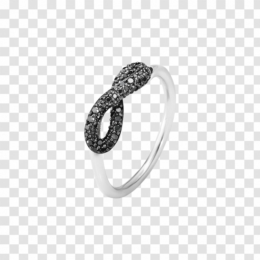 Eternity Ring Silver Diamond Jewellery - Brilliant Transparent PNG
