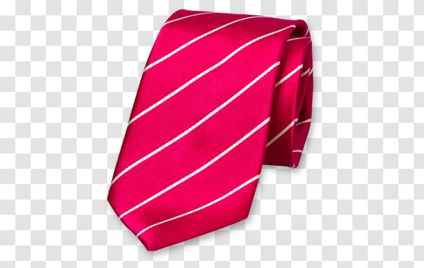 Necktie Satin Bow Tie Silk Red - Fuchsia Transparent PNG