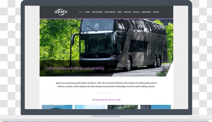 Responsive Web Design Ayats UK Coach Sales Limited Transparent PNG