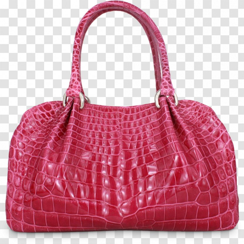 Handbag Leather Crocodile Messenger Bags - Fuchsia - Woman Bag Transparent PNG