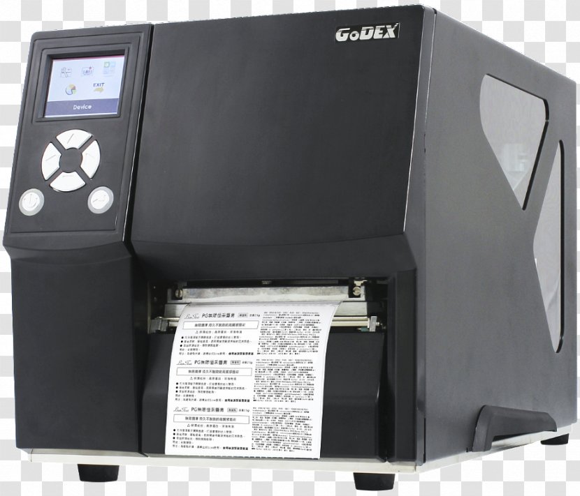 Label Printer Thermal-transfer Printing Barcode - Thermaltransfer Transparent PNG