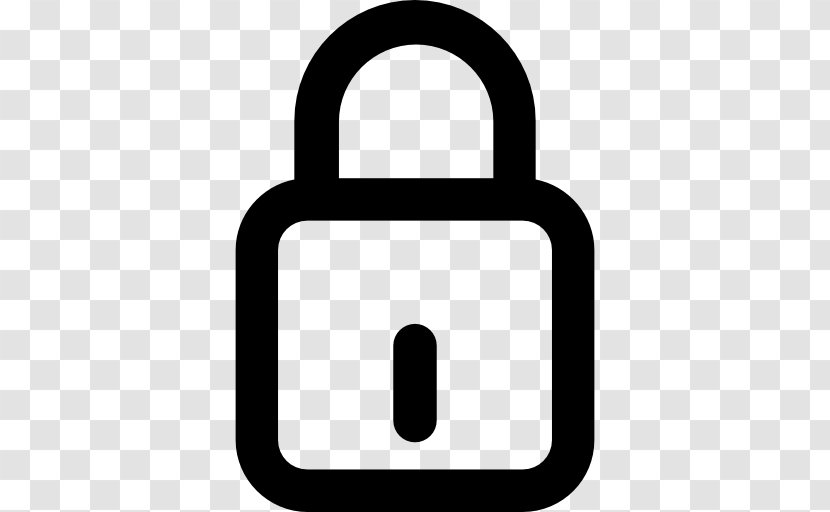 Padlock - Stick Figure Transparent PNG