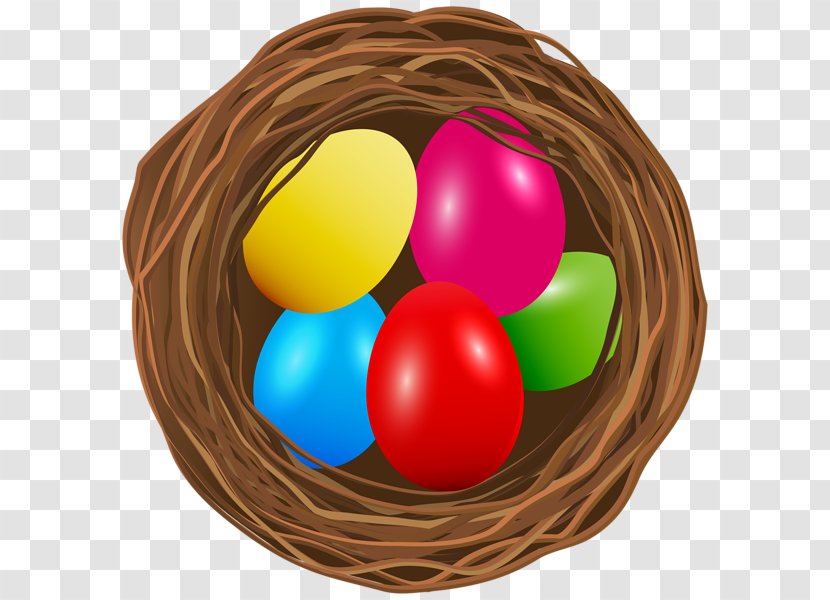 Easter Egg Clip Art - Holy Week - Nest Transparent PNG