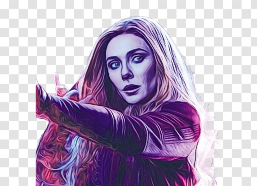 Elizabeth Olsen Wanda Maximoff Avengers: Infinity War Desktop Wallpaper - Avengers Endgame - 4k Resolution Transparent PNG