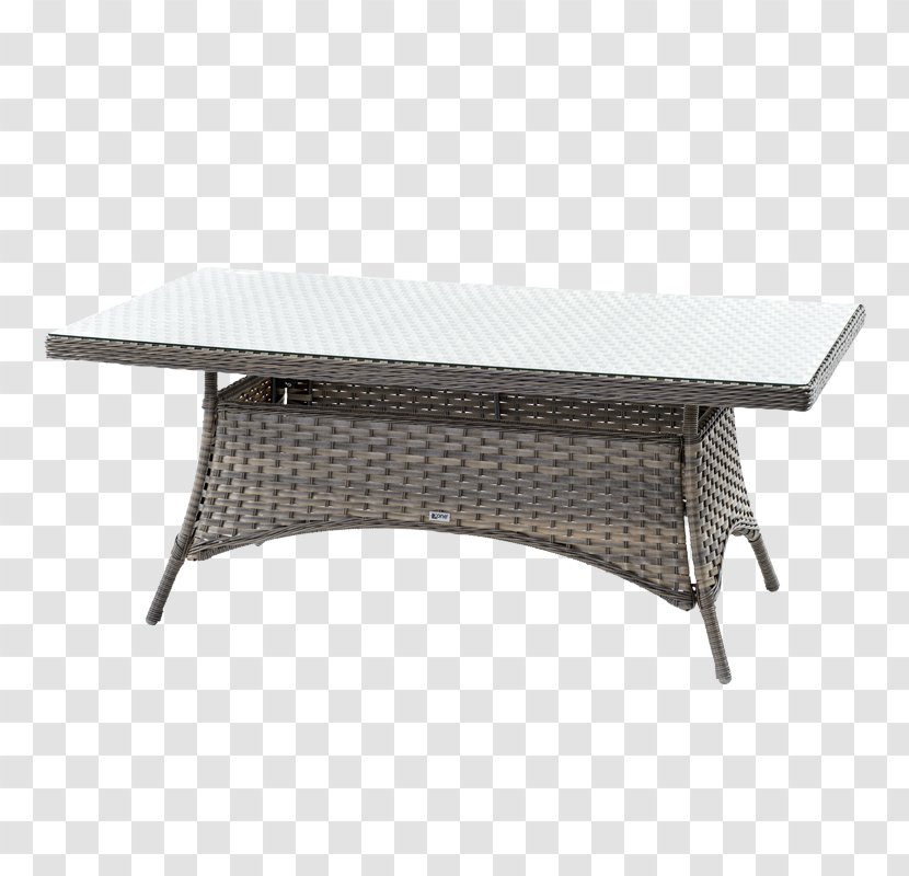 Coffee Tables Polyrattan Angle - Aluminium - Table Transparent PNG