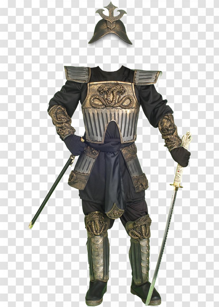 Costume Party Samurai Halloween Body Armor - Armour - Medival Knight Transparent PNG